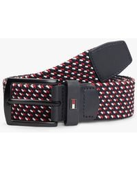 Tommy Hilfiger - Denton Braided Webbing Elastic Belt - Lyst