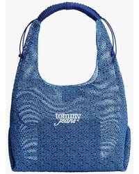 Tommy Hilfiger - Woven Hobo Bag - Lyst