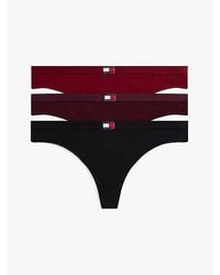 Tommy Hilfiger - Set Van 3 Strings Met Heritage-Logo - Lyst