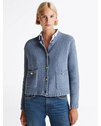 Tommy Hilfiger - Getextureerd Vest Met Goudkleurige Knopen - Lyst