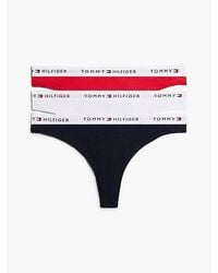 Tommy Hilfiger - Essential Set Van 3 Strings Met Logotailleband - Lyst