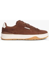 Tommy Hilfiger - Baskets Basses En Daim - Lyst