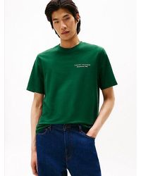 Tommy Hilfiger - Camiseta De Punto Con Estampado - Lyst