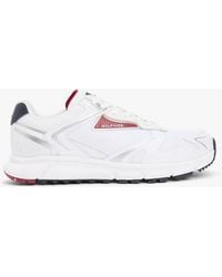 Tommy Hilfiger - Logo Mixed Texture Cleat Trainers - Lyst