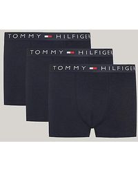 Tommy Hilfiger - 3er-Pack TH Original Trunks mit Logo-Bund - Lyst