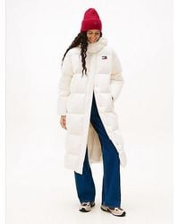 Tommy Hilfiger - Water Repellent Longline Alaska Puffer Coat - Lyst