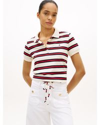 Tommy Hilfiger - 1985 Regular Fit Tie Front Polo Shirt - Lyst