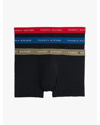 Tommy Hilfiger - Pack De 3 Calzoncillos Trunk Color Block - Lyst