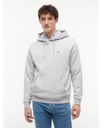 Tommy Hilfiger - Flag Embroidery Fleece Drawstring Hoody - Lyst