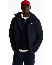 Tommy Hilfiger - Lightweight Hooded Windbreaker Jacket - Lyst
