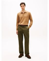 Tommy Hilfiger - River Relaxed Straight Piece Dyed Chinos - Lyst