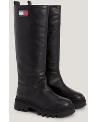 Tommy Hilfiger - Chunky Cleat Knee-high Boots - Lyst
