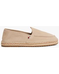 Tommy Hilfiger - Mocassins En Daim À Corde - Lyst