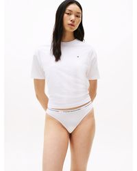 Tommy Hilfiger - String À Ceinture À Motif Logo - Lyst