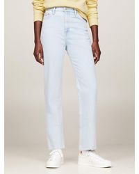 Tommy Hilfiger - Julie Ultra High Rise Straight Jeans - Lyst