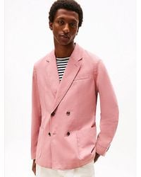 Tommy Hilfiger - Smart Casual Regular Fit Sakko Mit Waschung - Lyst
