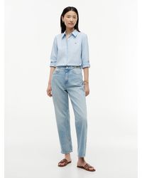 Tommy Hilfiger - Flag Horsebit Regular Tapered Ankle Jeans - Lyst