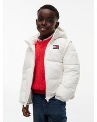 Tommy Hilfiger - Branded Puffer Jacket - Lyst