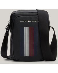 Tommy Hilfiger - Metal Logo Small Reporter Bag - Lyst