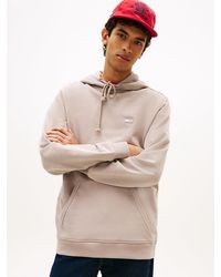 Tommy Hilfiger - Tonal Tommy Badge Terry Hoody - Lyst