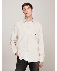 Tommy Hilfiger - Relaxed Fit Hemd aus Grobcord - Lyst