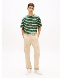 Tommy Hilfiger - Otis Canvas Straight Cargo Trousers - Lyst