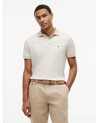 Tommy Hilfiger - Interlock Gebreide Polo Van Soepel Katoen - Lyst