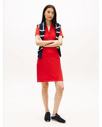 Tommy Hilfiger - 1985 Slim Mini Short Sleeve Polo Dress - Lyst