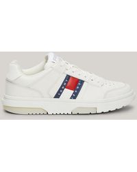 Tommy Hilfiger - The Brooklyn Elevated Leather Trainers - Lyst