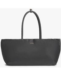 Tommy Hilfiger - Leather Braided Handle Tote Bag - Lyst