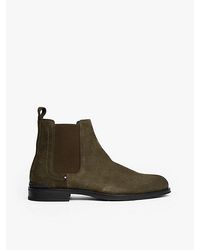 Tommy Hilfiger - Chelsea-Boot Aus Wildleder - Lyst