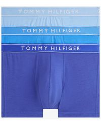 Tommy Hilfiger - 3-pack Essential Repeat Logo Waistband Trunks - Lyst