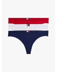 Tommy Hilfiger - Set Van 3 Strings Met Heritage-Logo - Lyst