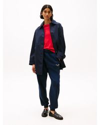 Tommy Hilfiger - Parka À Capuche Et Pattes Aux Poignets - Lyst