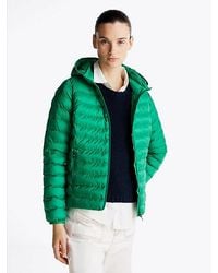 Tommy Hilfiger - Waterafstotend Gewatteerd Jack - Lyst