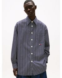 Tommy Hilfiger - The Runway Collection Oversized Stripe Shirt - Lyst