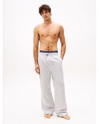 Tommy Hilfiger - Th Original Oxford Relaxed Pyjama Bottoms - Lyst