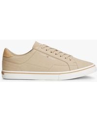 Tommy Hilfiger - Canvas Embossed Trainers - Lyst