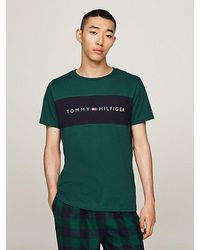 Tommy Hilfiger - Camiseta Th Original Con Diseño Color Block - Lyst