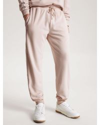 Tommy Hilfiger - Th Established Ribbed Velour Lounge Joggers - Lyst