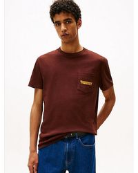 Tommy Hilfiger - Slim T-Shirt Met Ronde Hals En Logo-Graphic - Lyst