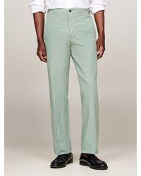 Tommy Hilfiger - Pressed Crease Adjustable Waist Trousers - Lyst