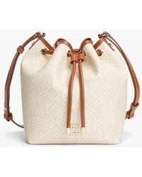 Tommy Hilfiger - Th Monoplay Crossbody Drawstring Bucket Bag - Lyst