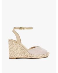 Tommy Hilfiger - Chambray Espadrille Met Sleehak - Lyst