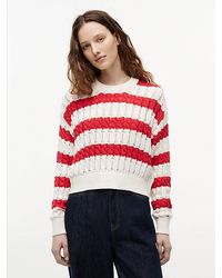 Tommy Hilfiger - Loose Cable Knit Jumper - Lyst