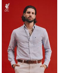 Tommy Hilfiger - Regular Fit Stripe Oxford Shirt - Lyst