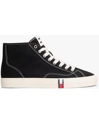 Tommy Hilfiger - Archive Flag Stripe Mid-Top Trainers - Lyst