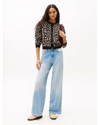 Tommy Hilfiger - Claire High Rise Jeans Met Wijde Fit - Lyst