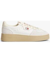 Tommy Hilfiger - The Greenwich Leather Chunky Cupsole Trainers - Lyst