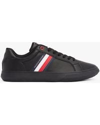Tommy Hilfiger - Baskets Essential En Cuir À Semelle Cuvette - Lyst